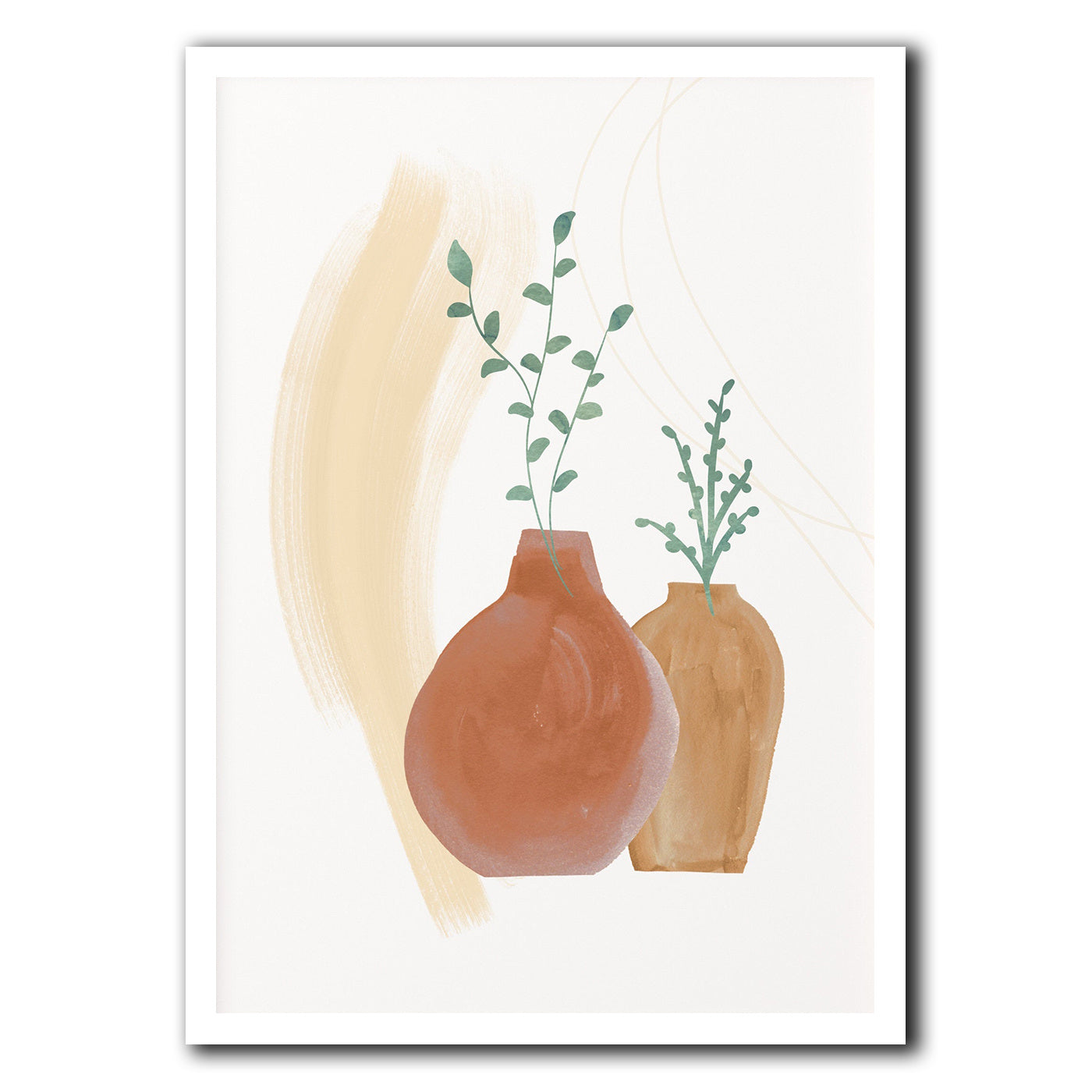 Bohemian Canvas Print – Minimalist Wall Art for Home Decoration