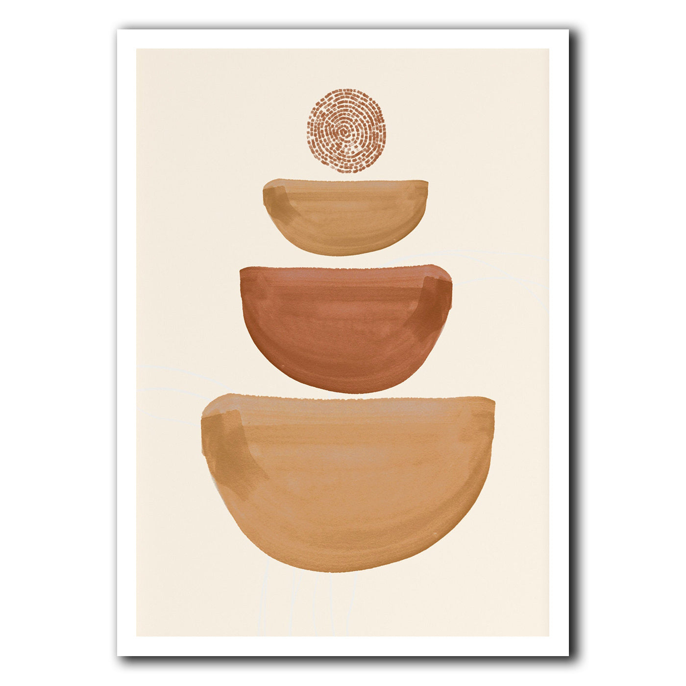 Bohemian Canvas Print – Minimalist Wall Art for Home Decoration