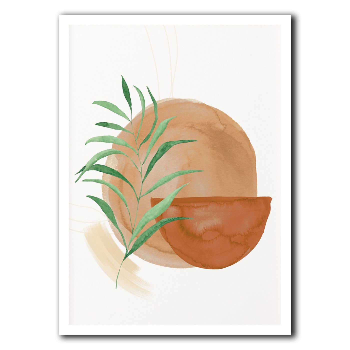 Bohemian Canvas Print – Minimalist Wall Art for Home Decoration