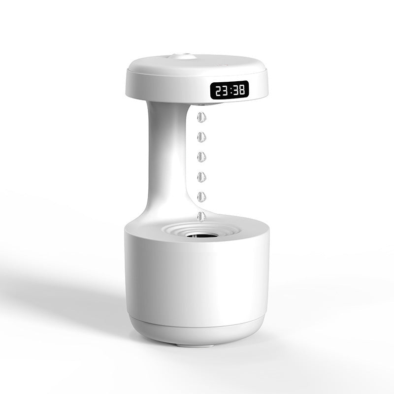 Anti-Gravity Air Humidifier – Silent Cool Mist Maker with Levitating Water Drops, Countercurrent Design & Fatigue Relief