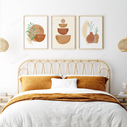 Bohemian Canvas Print – Minimalist Wall Art for Home Decoration