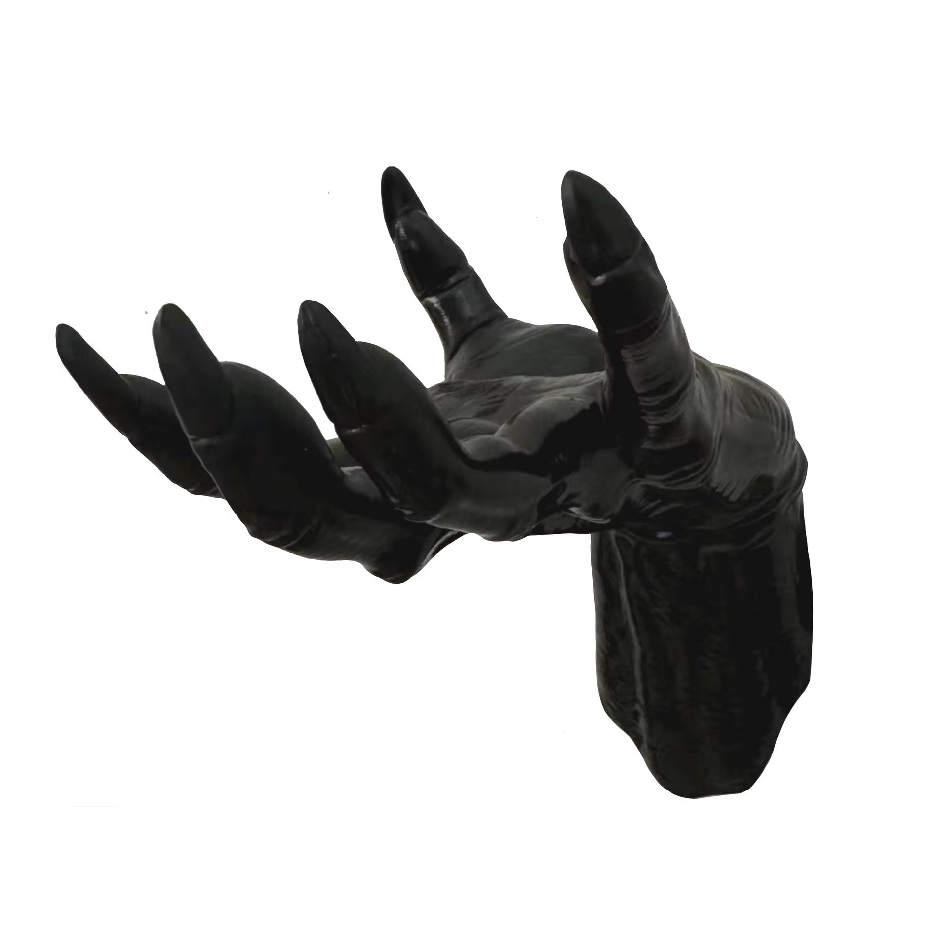 Wall Mounted Creepy Hands, Life-Size Horror Hands for Gothic Wall Decoration to Place Candles
