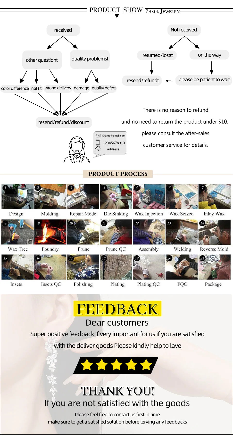 Yupsk Inlaid Zircon Four-leaf Flower Chain Necklace for Women New Niche Light Luxury Hot Fashion Collares Choker Accessories