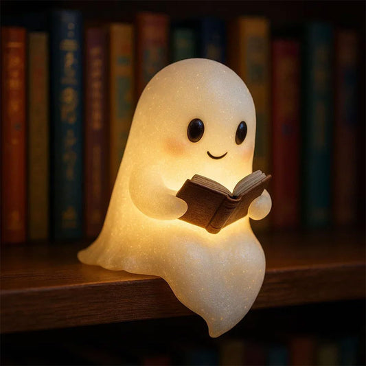 Lovely Ghost LED Night Light – Kids’ Bedside Lamp & Halloween Gift